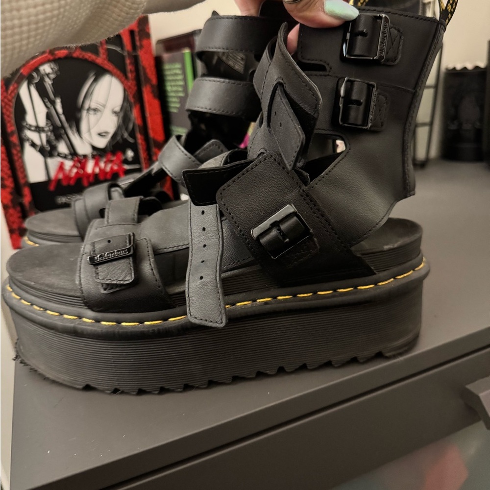 Dr. Martens Women's Giavanna Platform Gladiator Sandals